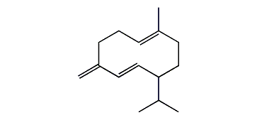 (E,E)-1-Methyl-5-methylene-8-(1-methylethyl)-1,6-cyclodecadiene